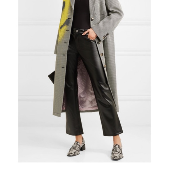 Alexander Wang Snake-effect Leather Pumps - Picture 5 of 8